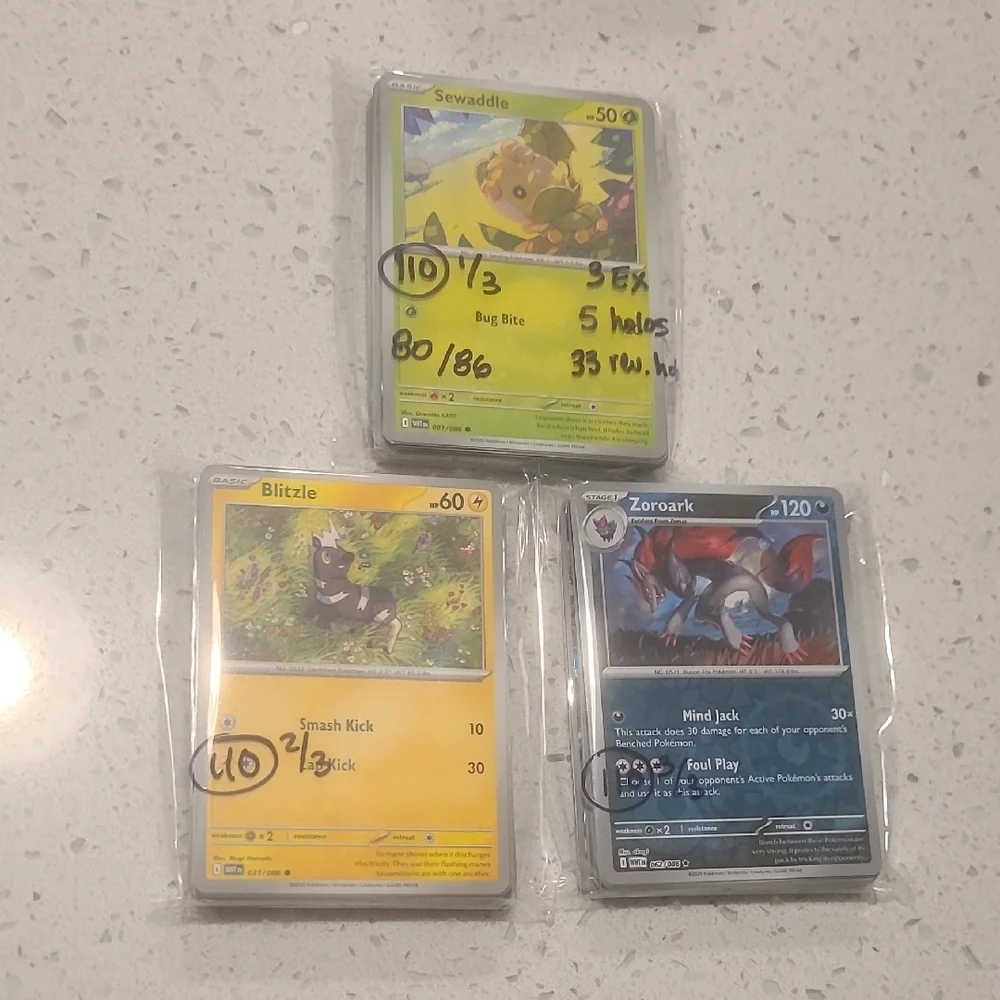 Pokemon White Flare Lot Of 110 - Mostly Complete Base Set!